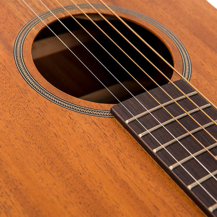 Vintage V300 Acoustic Folk Guitar ~ Mahogany - DD Music Geek