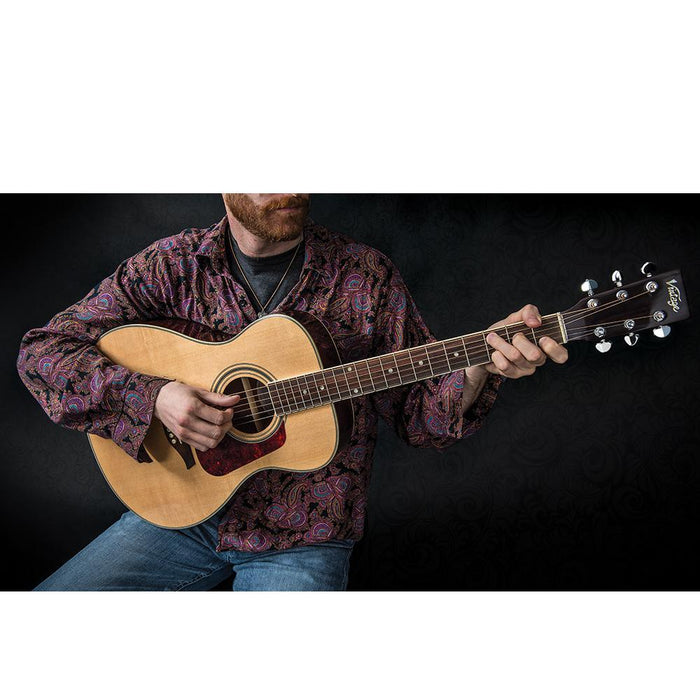 Vintage V300 Acoustic Folk Guitar Outfit ~ Natural - DD Music Geek