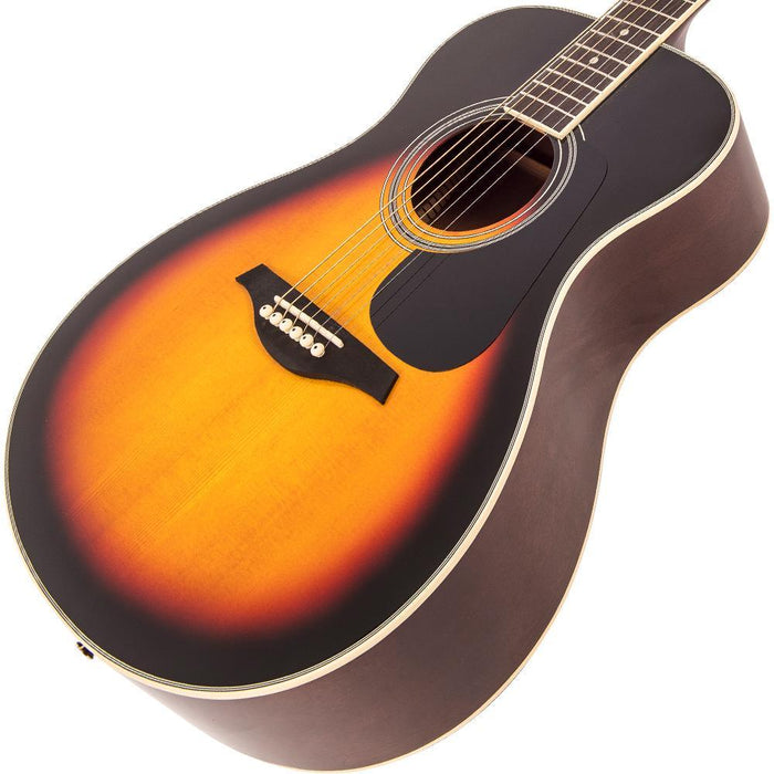 Vintage V300 Acoustic Folk Guitar ~ Vintage Sunburst - DD Music Geek