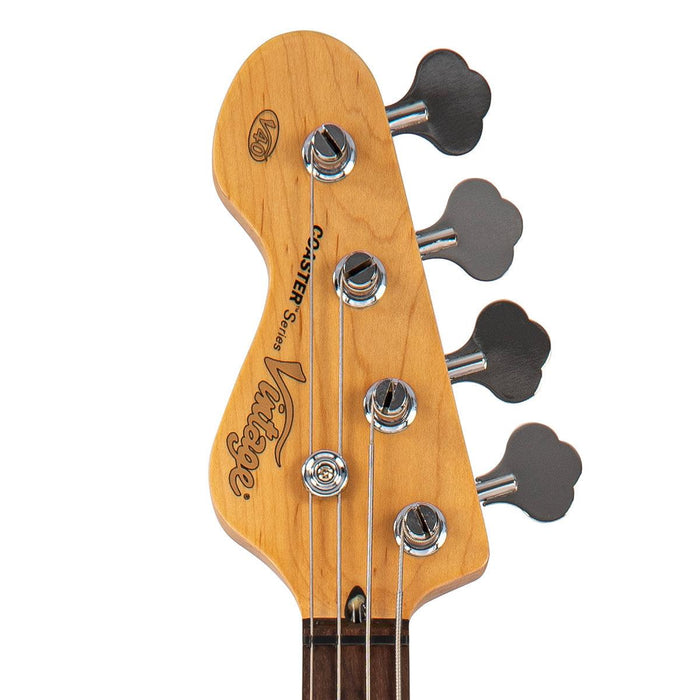 Vintage V40 Coaster Series Bass Guitar Pack ~ Left Hand Boulevard Black - DD Music Geek