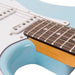 Vintage V6 ReIssued Electric Guitar ~ Laguna Blue - DD Music Geek