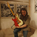 Vintage V6 Thomas Blug Signature Electric Guitar ~ 'Summer of love' - DD Music Geek