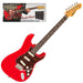 Vintage V60 Coaster Series Electric Guitar Pack ~ Gloss Red - DD Music Geek