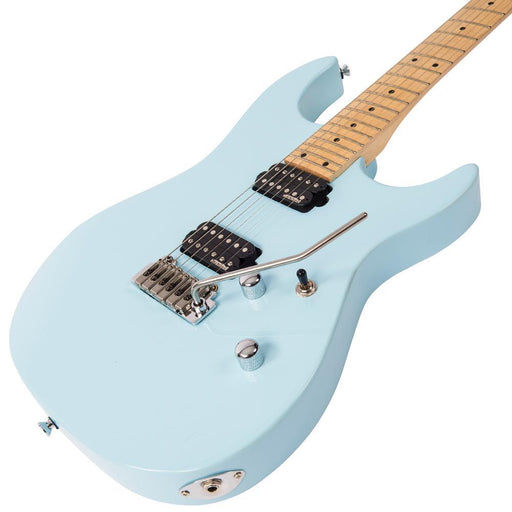 Vintage V6M24 ReIssued Electric Guitar ~ Laguna Blue - DD Music Geek