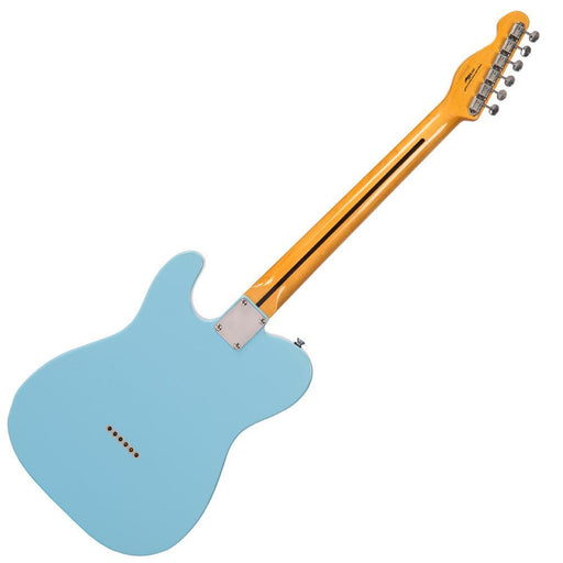 Vintage V75 ReIssued Electric Guitar ~ Laguna Blue - DD Music Geek