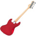 Vintage VJ74 ReIssued Bass Guitar ~ Candy Apple Red - DD Music Geek