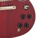 Vintage VS6 ICON Electric Guitar ~ Distressed Cherry Red - DD Music Geek