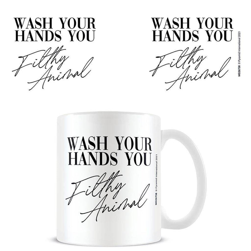 WASH YOUR HANDS MUG - DD Music Geek