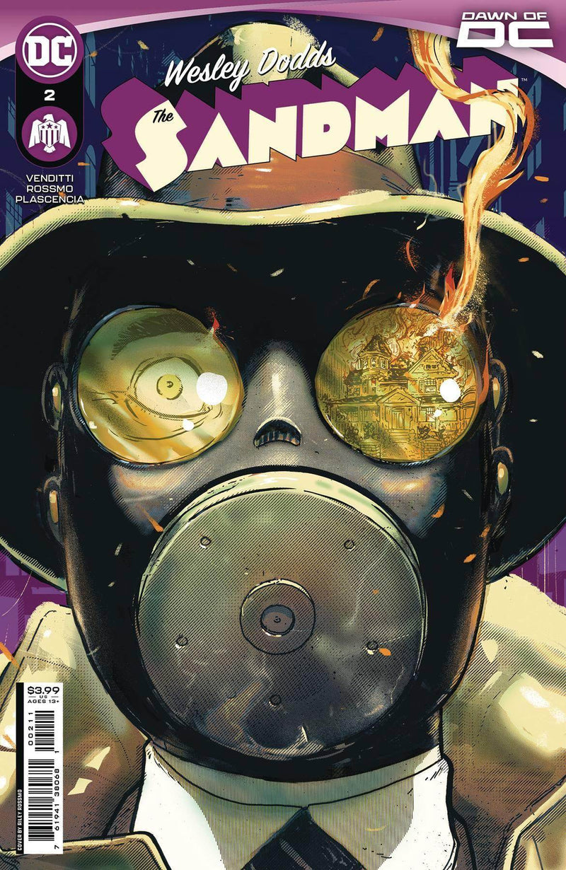WESLEY DODDS THE SANDMAN #2 (OF 6) CVR A RILEY ROSSMO - DD Music Geek