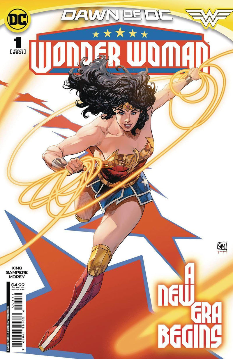 WONDER WOMAN #1 CVR A DANIEL SAMPERE - DD Music Geek