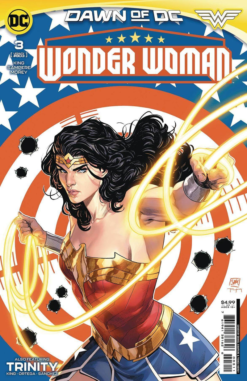 WONDER WOMAN #3 CVR A DANIEL SAMPERE - DD Music Geek