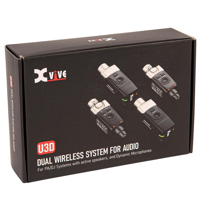 Xvive Dual U3 Wireless System for Audio - DD Music Geek