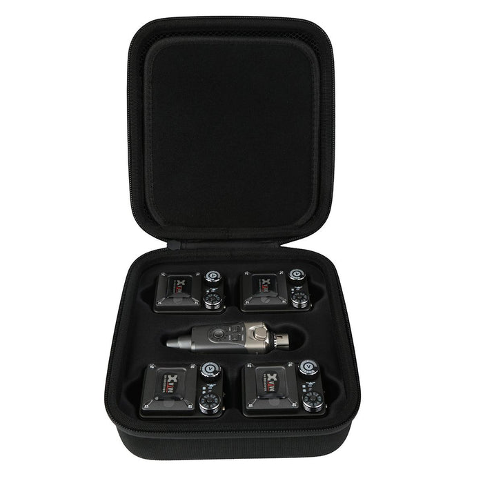 Xvive Travel Case for XU4R4 In-Ear Monitor Wireless System (4 Receivers) - DD Music Geek