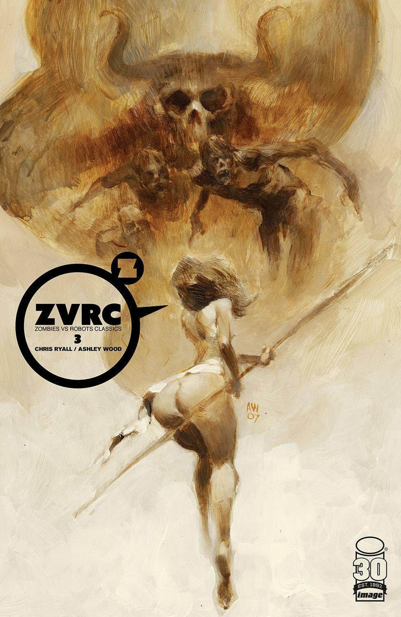 ZVRC ZOMBIES VS ROBOTS CLASSIC #3 (OF 4) CVR A WOOD - DD Music Geek